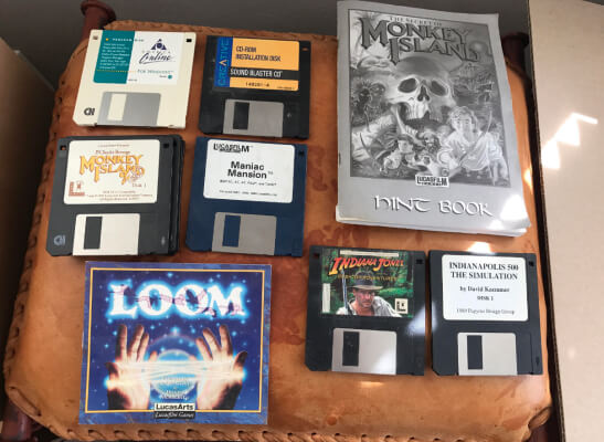 Những tựa game tuổi thơ từng được chứa trong các đĩa mềm.